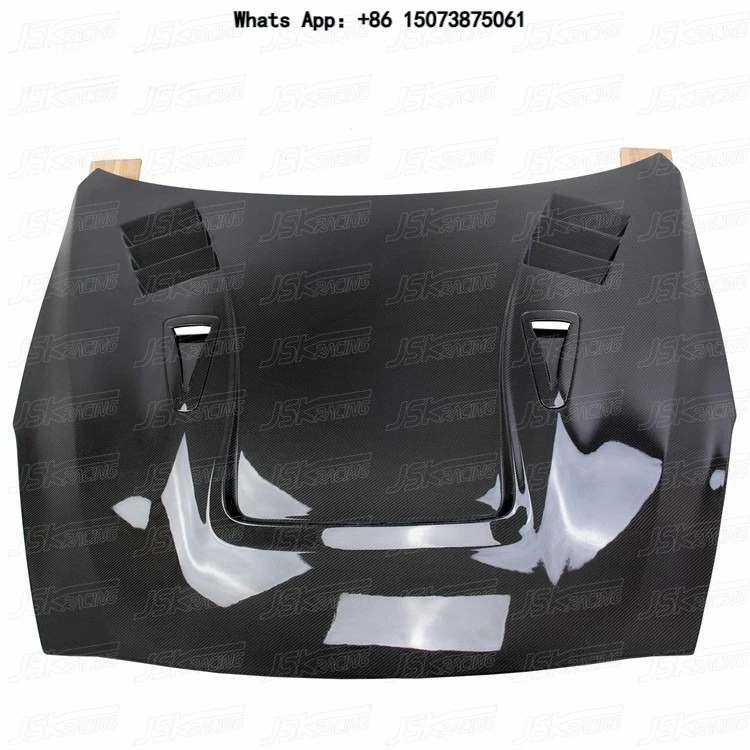 JSK-2 STYLE CARBON FIBER HOOD for 2008-2016 NI-SSAN GTR R35