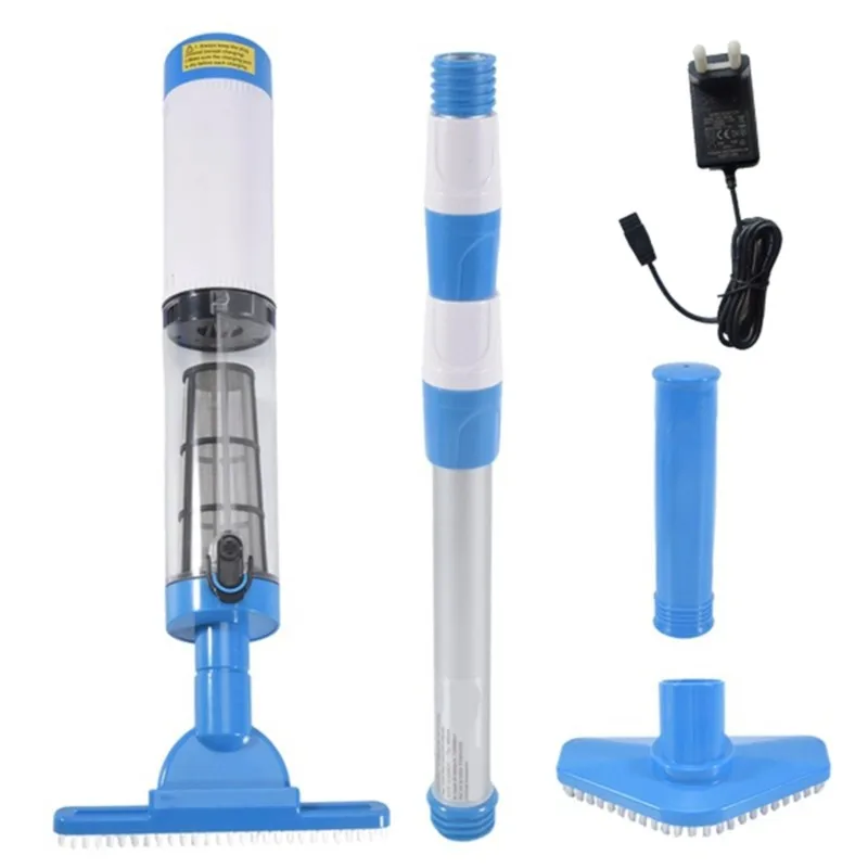 A89E-EU Plug 3 In 1 Cordless Pool Vacuum, Handheld Spa Hot Tub Vacuum For Spas, Hot Tubs& Small Pools Cleaner