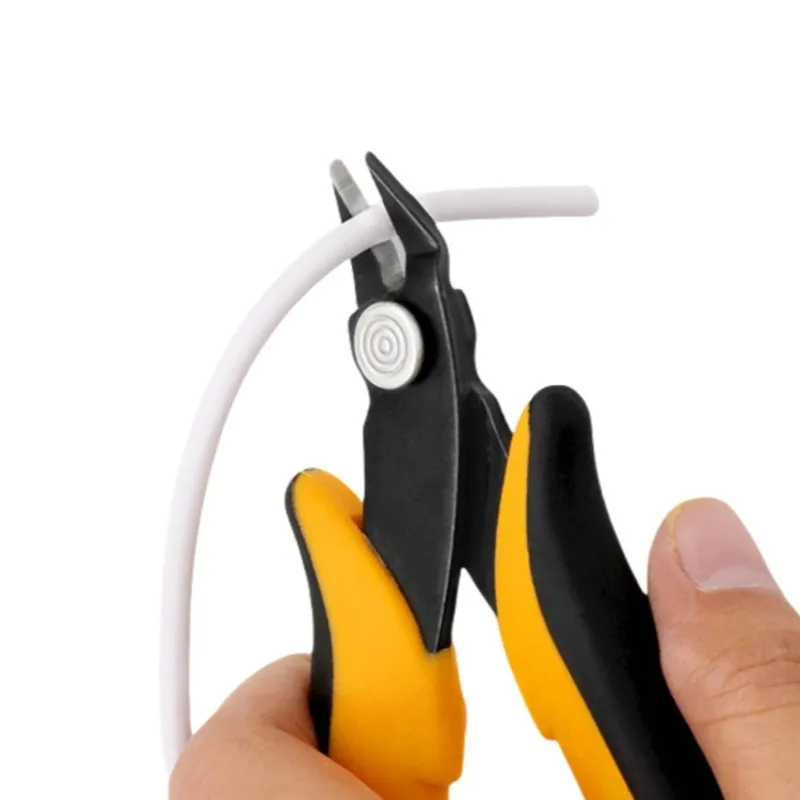 1pcs Electronic Pliers Side Snips Diagonal Pliers  Wear-resistant Electrician Pliers Durable Hand Tools Electrical Cable Cutters