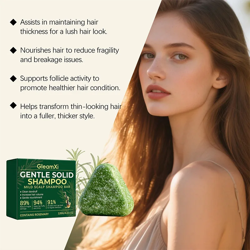 Gentle Clean Shampoo Nourishing The Scalp Caring For Smooth And Clean Hair Removing Dandruff And Fluffy Solid Shampoo Product