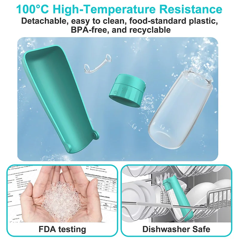 Portable Dog Water Bottle Dispenser For Small Large Dogs Foldable Puppy Outdoor Hiking Drinking Bowl French Bulldog Pet Supplies