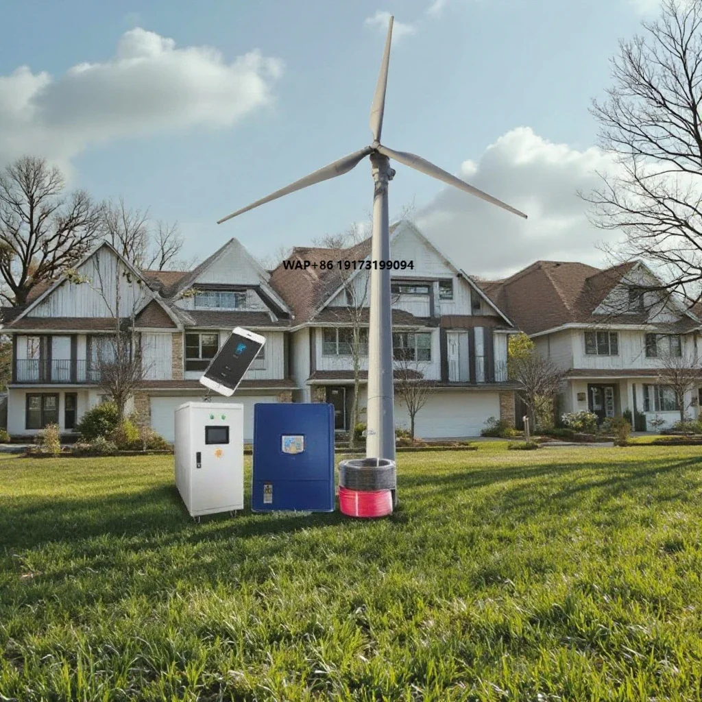 Newly Developed 10KW to 50KW Wind Turbine Generator 48V to 380V AC Magnetic Wind Power Generator for Home Use