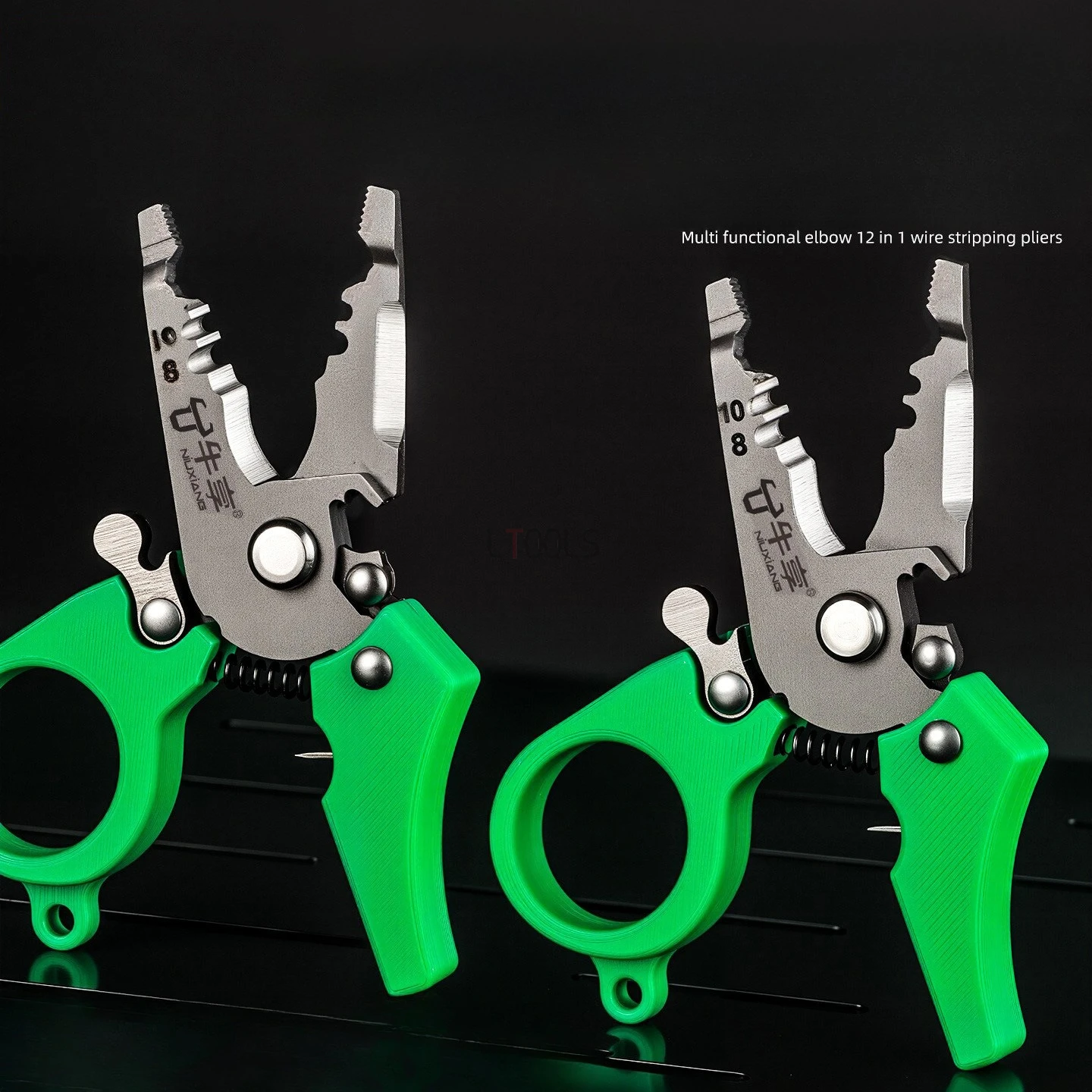 

Multi Functional Mini Wire Stripping Pliers Aluminum Alloy Wire Cutters Cable Cutting Crimping Pliers Locking Switch Split Type