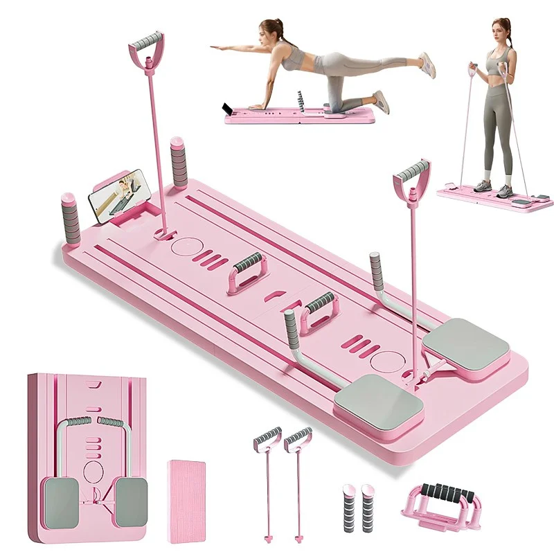 8‑in‑1 Multifunctional Pilates Board Abdominal Muscle Plank Support Home Fitness Equipment