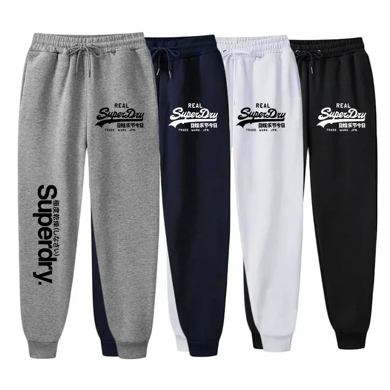 New Jogging Sports Printed Pants for Men Daily Sweatpants Hot Sales Casual Versatile Fashion the Four Seasons Men's Clothing