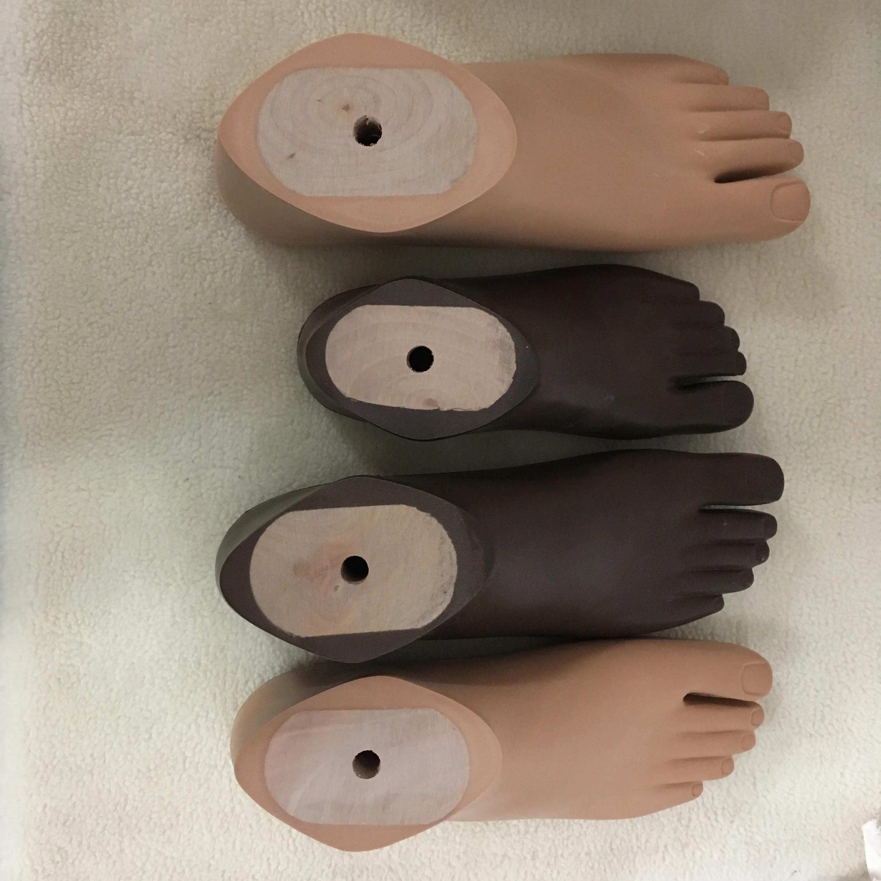 ألياف الكربون الاصطناعية عالية الكاحل القدم / الأطراف الاصطناعية / القدم الاصطناعية الكربون القدم الاصطناعية