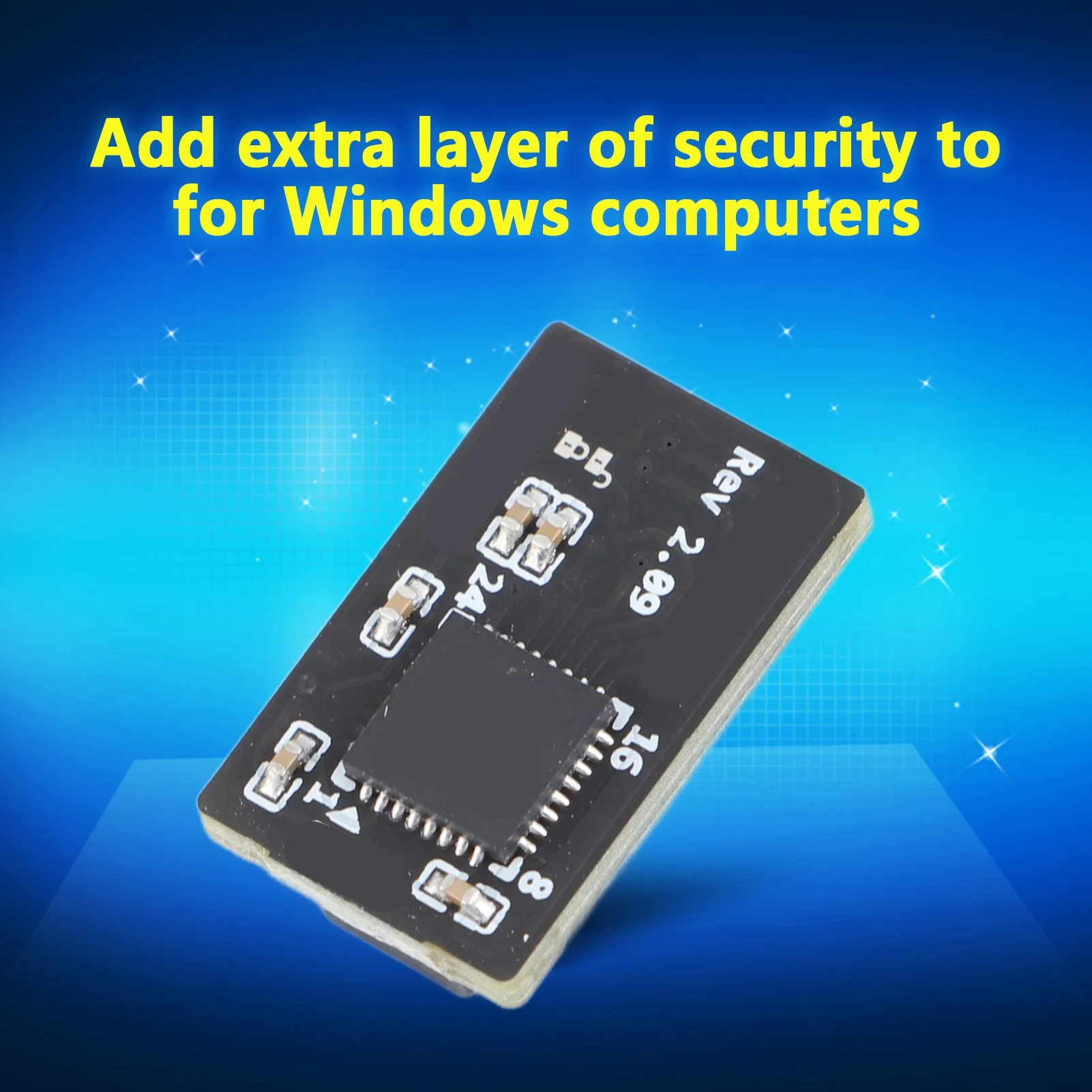 14 Pin SPI Module TPM Module for Asrock TPM Module 14 Pin SPI Remote Card Encryption Security Board for Asrock Motherboard