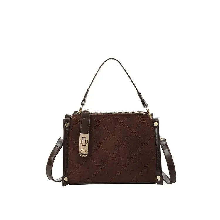 

2026 SS женская корейская роскошная сумка через плечо, модная стеганая элегантная сумка через плечо, многосторонняя модная сумка для повседневного свиданий