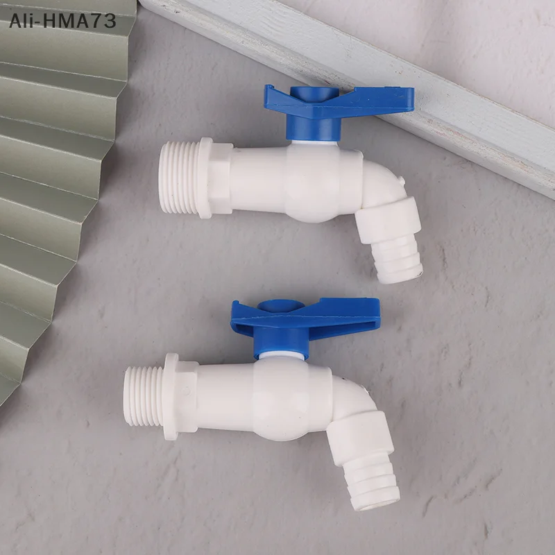 HMA73-1Pc Замена 1/2 3/4 "пластик наружная резьба кран для воды резервуар кран адаптер кран аквариумный клапан кран садовые аксессуары