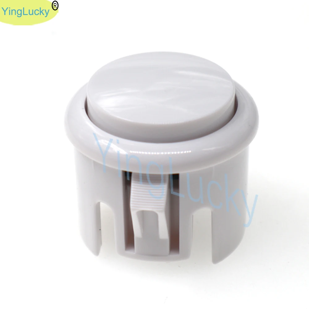 100 Stück Arcade-Tasten 30 mm 24 mm Kopie Sanwa-Tasten DIY Arcade-Joysticks Teile Arcade-Videospielkonsolen-Zubehör