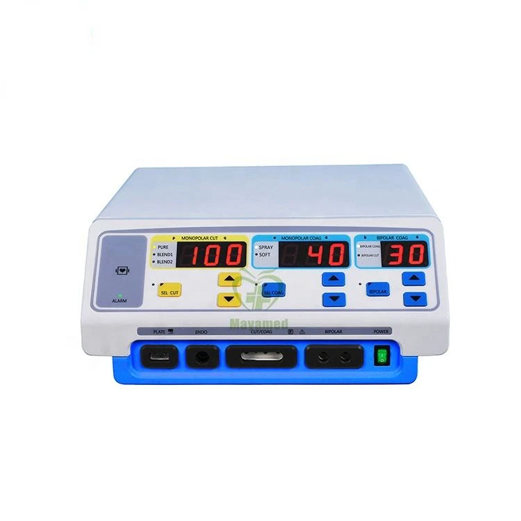 High frequency electrosurgical unit 400w diathermy bipolar veterinary reusable pencil blade cautery price electrosurgery units