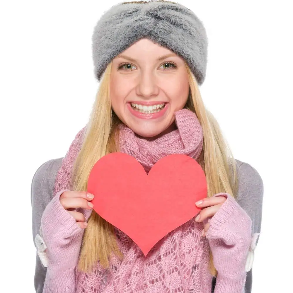 Jesienno-zimowa opaska na głowę z imitacji futra norek dla kobiet Miękkie pluszowe ocieplacze na uszy Opaski do makijażu Ochrona uszu Opaska na głowę — zdjęcie 2