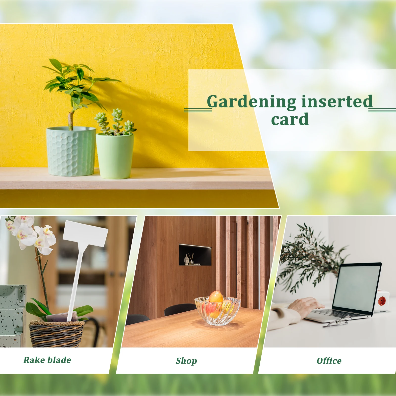 

30pcs Labels Plant Identify Label For Nursery Garden Greenhouse Flower Beds Courtyards Tall Plastic Plant Markers Durable Garden