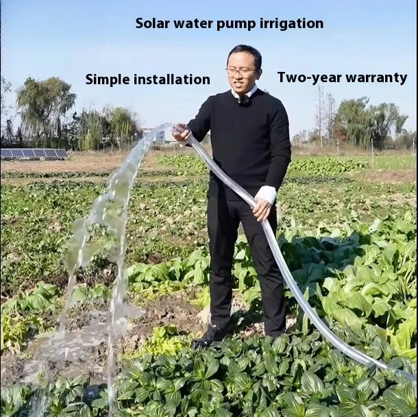 مضخة قابلة للتخصيص عالية الضغط Bomba De Agua Solar11000W محرك مضخة المياه بالطاقة الشمسية التيار المتناوب/تيار مستمر الهجين الشمسية الغاطسة