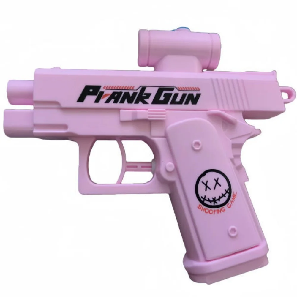 Tweezijdig waterpistool grap waterpistool speelgoed stressverlichting klein pistool spel buiten binnen volwassene kind interactie schiet cadeau 2 stijlen - afbeelding 2