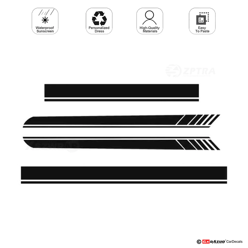 Edition 1 Car Hood Roof Racing Side Skirt Stripes Vinyl Decal Sticker For Mercedes Benz C63 Coupe W205 AMG C200 C250 Accessories view 2