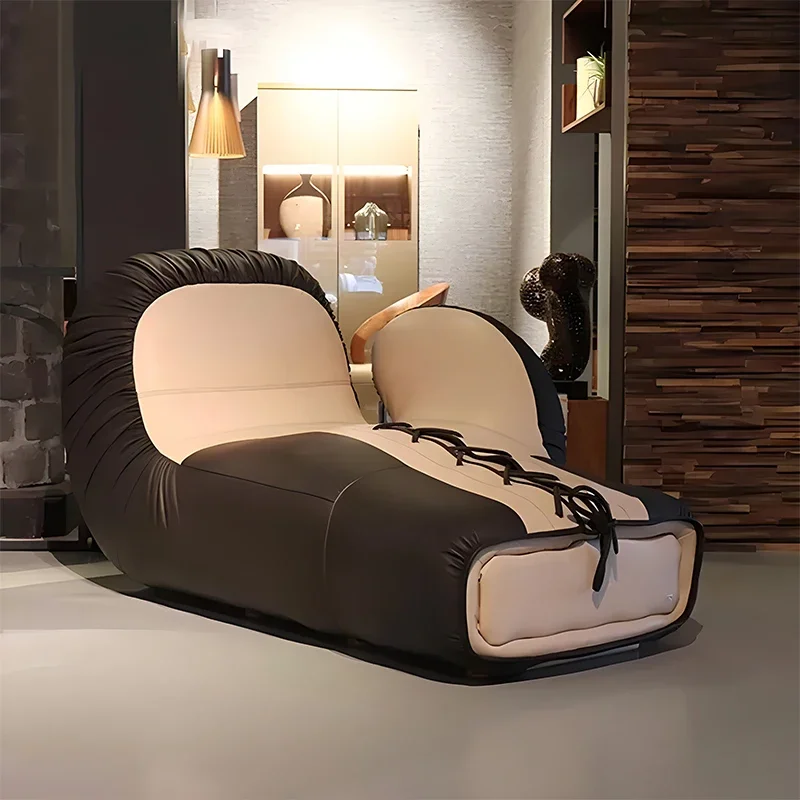 

WWMedieval Retro Light Luxury Fiberglass Sofa Special-shaped Creative Boxing Gloves Sofa