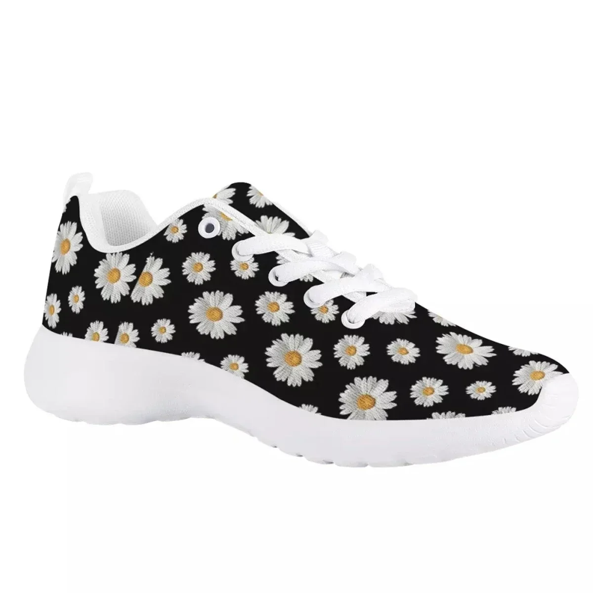 

Custom Shoes New Fashion Mesh Sneakers Print On Demand Customize Logo/Name/Text Women Flat Shoes Lace-Up Outdoor Sport Shoes
