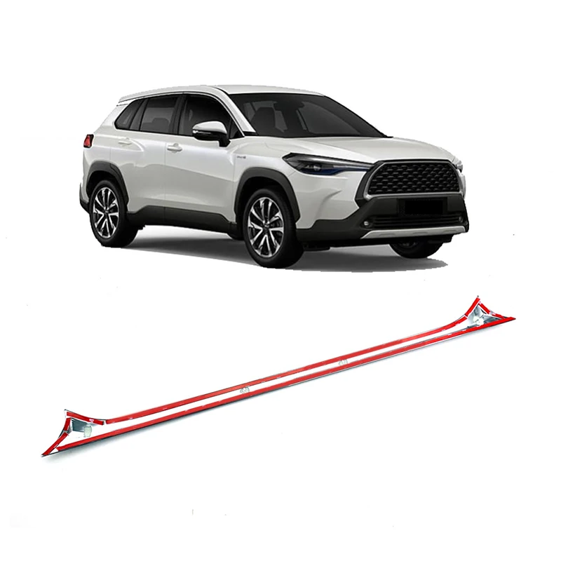 

L39A-для Toyota Corolla Cross 2020, задняя крышка автомобиля, молдинг крышки багажника, накладка