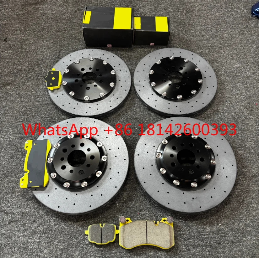 Premium Racing Brake System Caliper 6 Pistons 390mm Disc 19 Inch Wheels