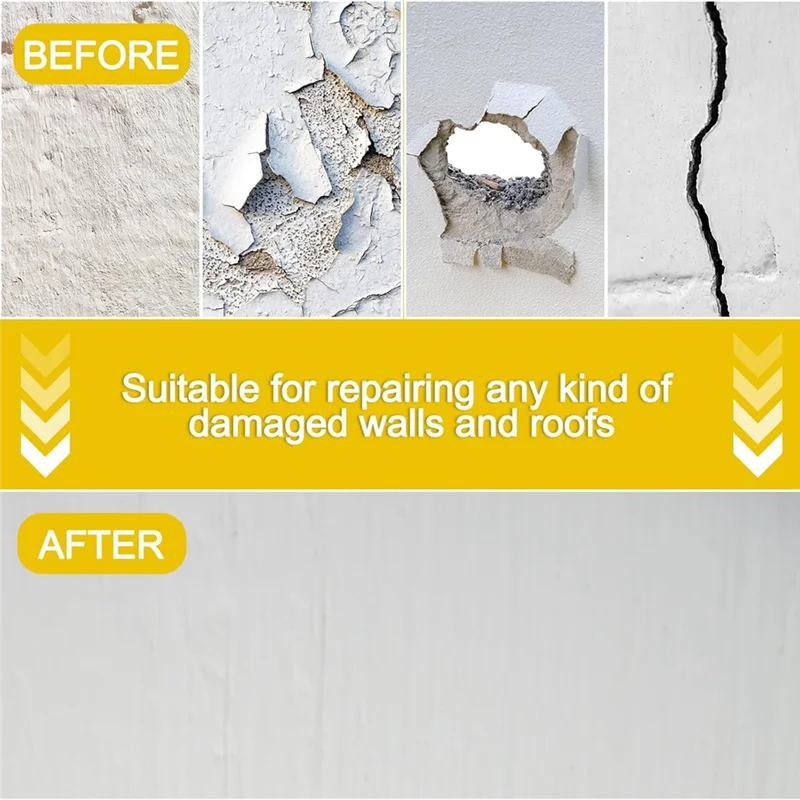 Kit de reparación de paneles de yeso, parche de reparación de paneles de yeso de 12x12 con raspador, parche de reparación de paredes autoadhesivo, parche de reparación de paneles de yeso, 4 Uds.