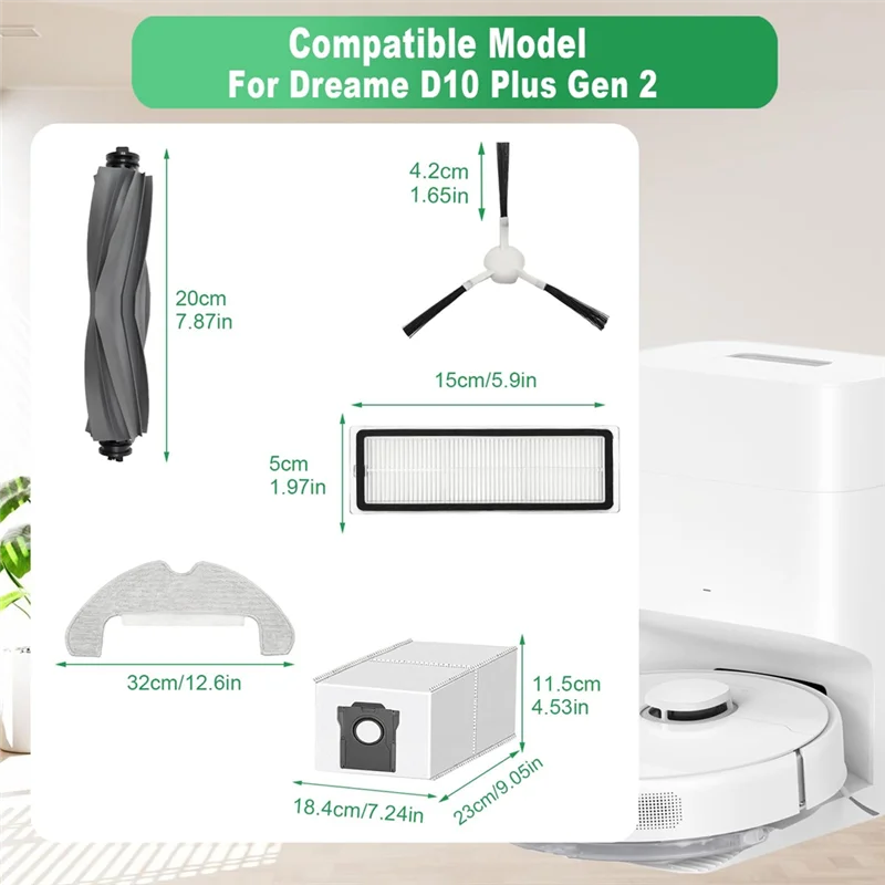 AT28-pour Dreame D10 Plus Gen 2 accessoires pour Dreame D10 Plus Gen 2 pièces d'aspirateur