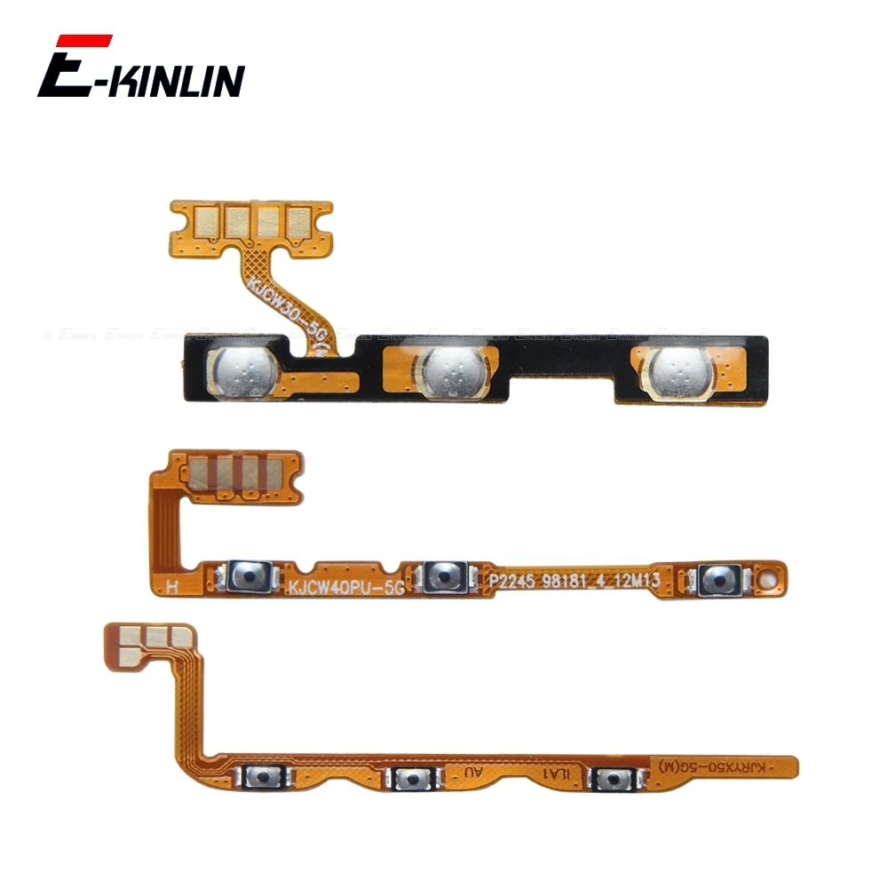 Volume Button Power Switch On Off Key Ribbon Flex Cable For HuaWei Honor X6 X6a X6s X7 X7a X7b X8 X8a X8b X9 X9a X9b 4G 5G
