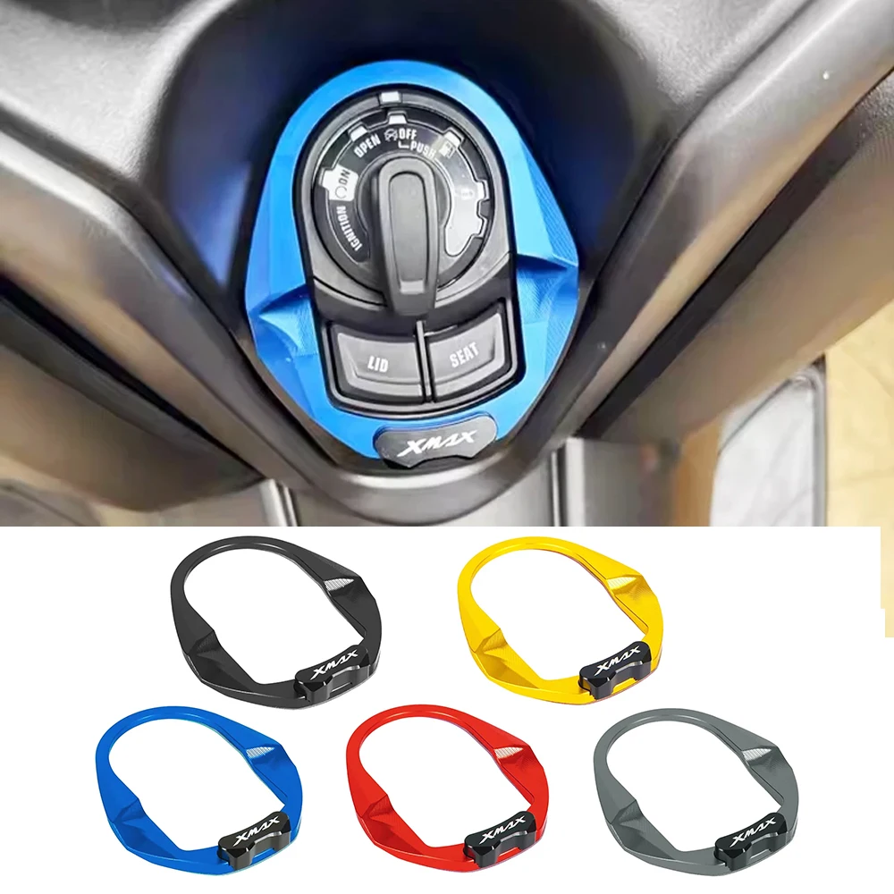 

For Yamaha X MAX 300 XMAX300 2023 2025 2026 Motorcycle Accessories Electric Door Lock Decorative Cover