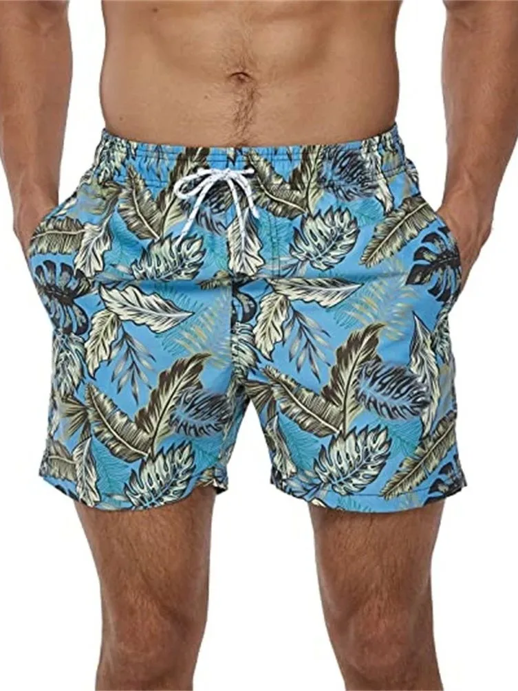 

Loose Fit 3D Printed Sports Shorts for Men Comfortable Elastic Waist Polyester Fiber All Season Casual Wear XJGOOD Brand