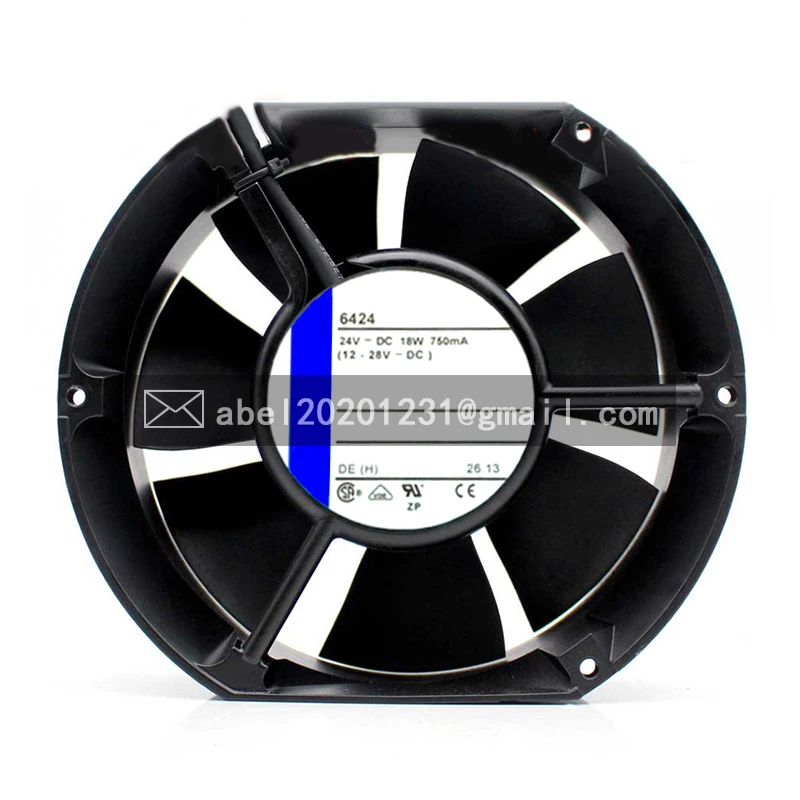 ORIGINAL TYP 6424 BRAND NEW DC 24V 18W COOLING FAN 17251 172*150*51MM