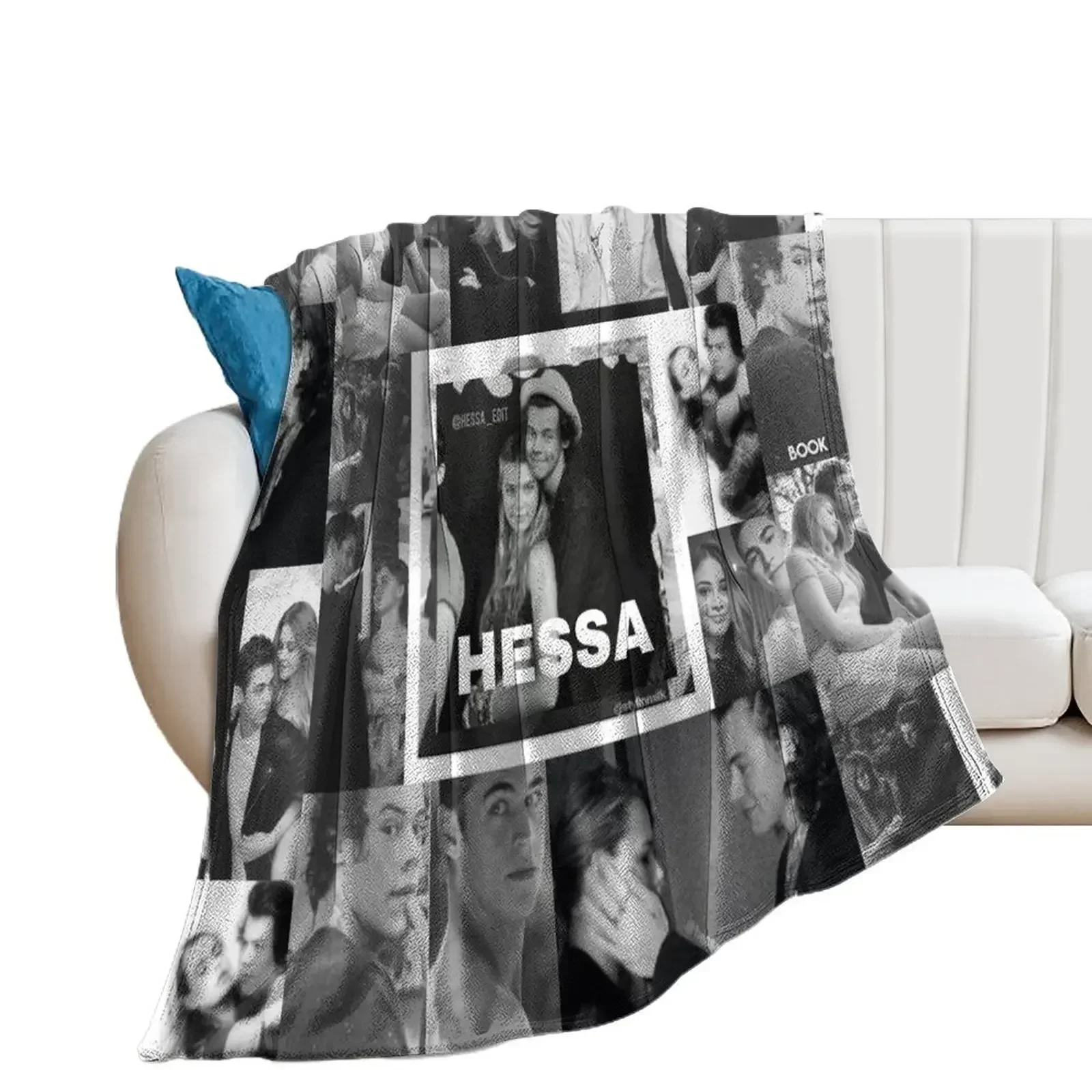 Hessa Throw Blanket Summer Custom christmas gifts warm winter Blankets