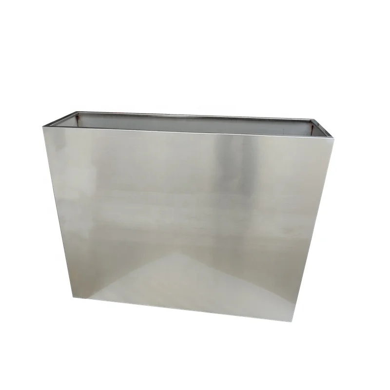Customizable Indoor Stainless Steel Flower Pot Mobile Planter Mold with Stamping Process Painting Finish