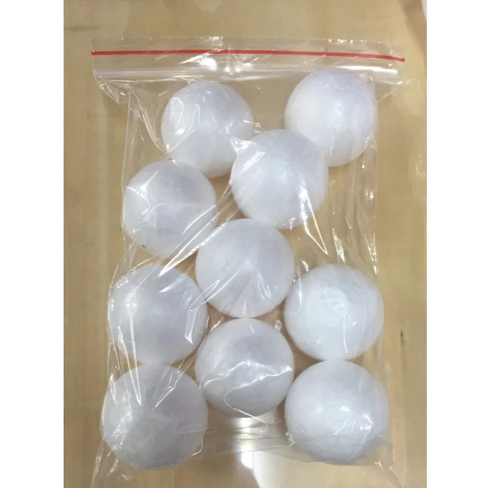 

10pcs Foam Ball Diy Materials 6Cm High Density Smooth For Painting Crafts Modelling Party Decorations Craft Balls