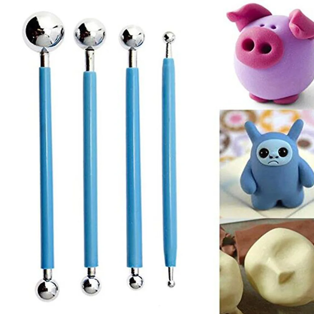 

13Pcs Cake Modeling Tools Kit Fondant Carving Pen Lightweight Sugar Sculpture DIY Pottery Clay Sculpting Set Cake Decoration Pen
