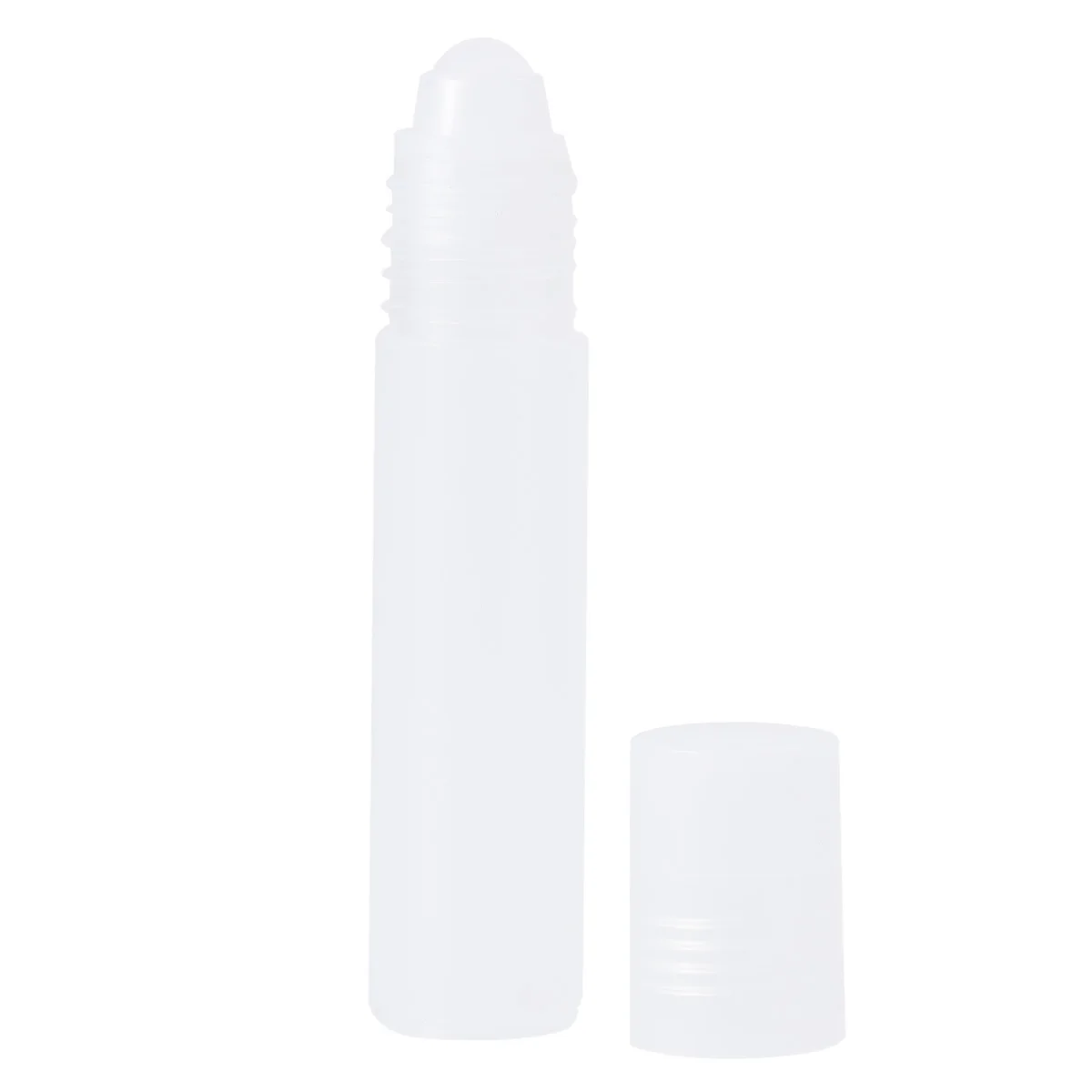 

10Pcs Steel Beads Roll-on Bottles Plastic Anti-Leak Portable Essential Oil Empty Refillable Sub Bottles for Synthesis Oil