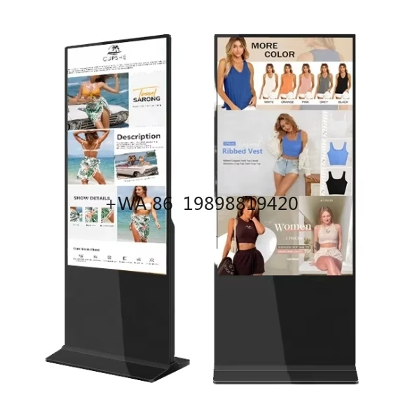 

Digital Screen Advertising With and Speaker Vertical 32 Inch Android Stand Digital Signage and Digital Screen