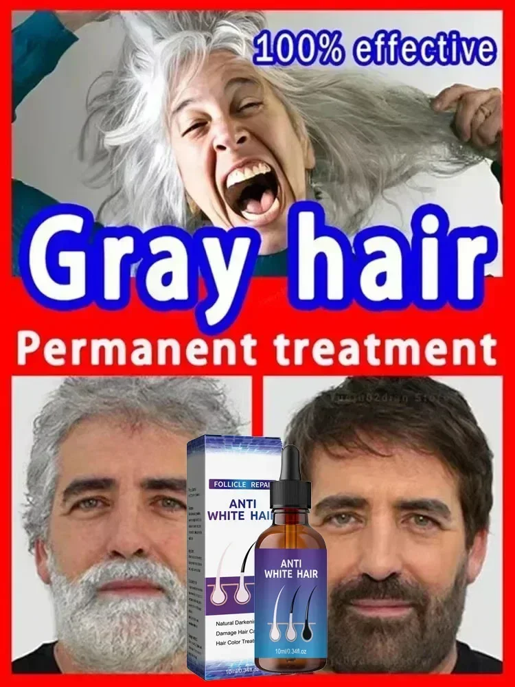 Grey Coverage Bar Shampoo Repair Gray Natural Anti-Grey Hair Essence Serum Smoothing Nourishing Dandruff Natural Darkening Soap