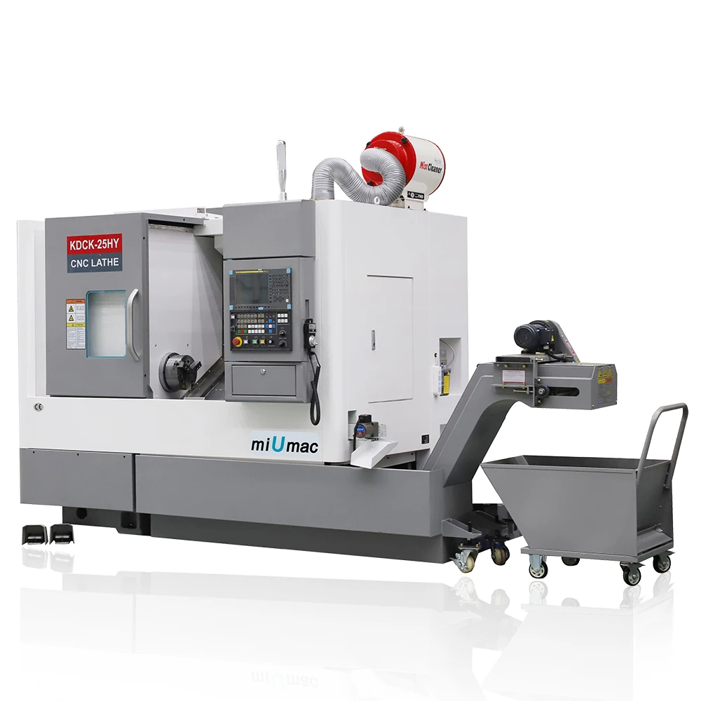 KDCK-25HY 500 Mm Swing Cnc Lathe With Y Axis 320mm Turning Length Cnc Lathe For Metal