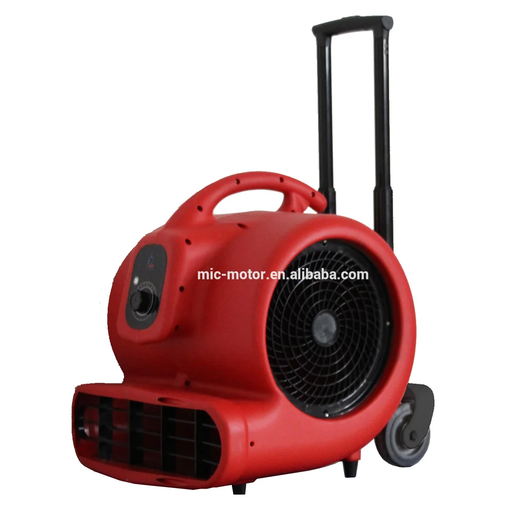 3/4HP 3000CFM المحمولة ثلاث سرعات الطرد المركزي منفاخ مروحة الهواء المحرك لاستعادة أضرار المياه وتجفيف الأرضيات