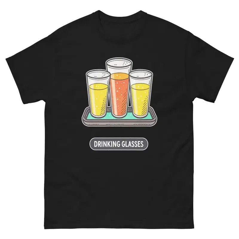 Drinking Glasses Hotel Item Travel Motel T Shirt