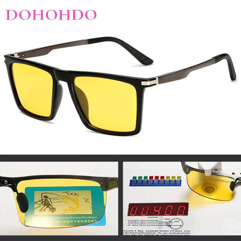 

Polarized Sunglasses Men Women Brand Design Night Vision Classic Goggles UV400 Outdoor Sports Driving Anti-Glare Eyewear Очки