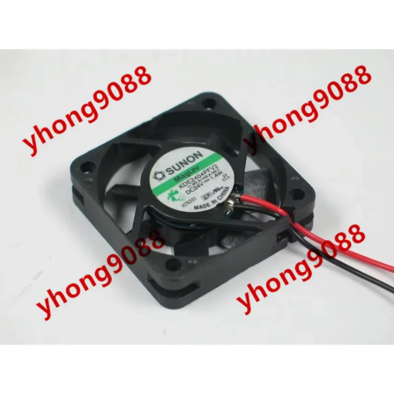 

SUNON KDE2404PFV2 11.MS.B1443.A.GN.X DC 24V 1.4W 40X40X10mm Server Cooling Fan