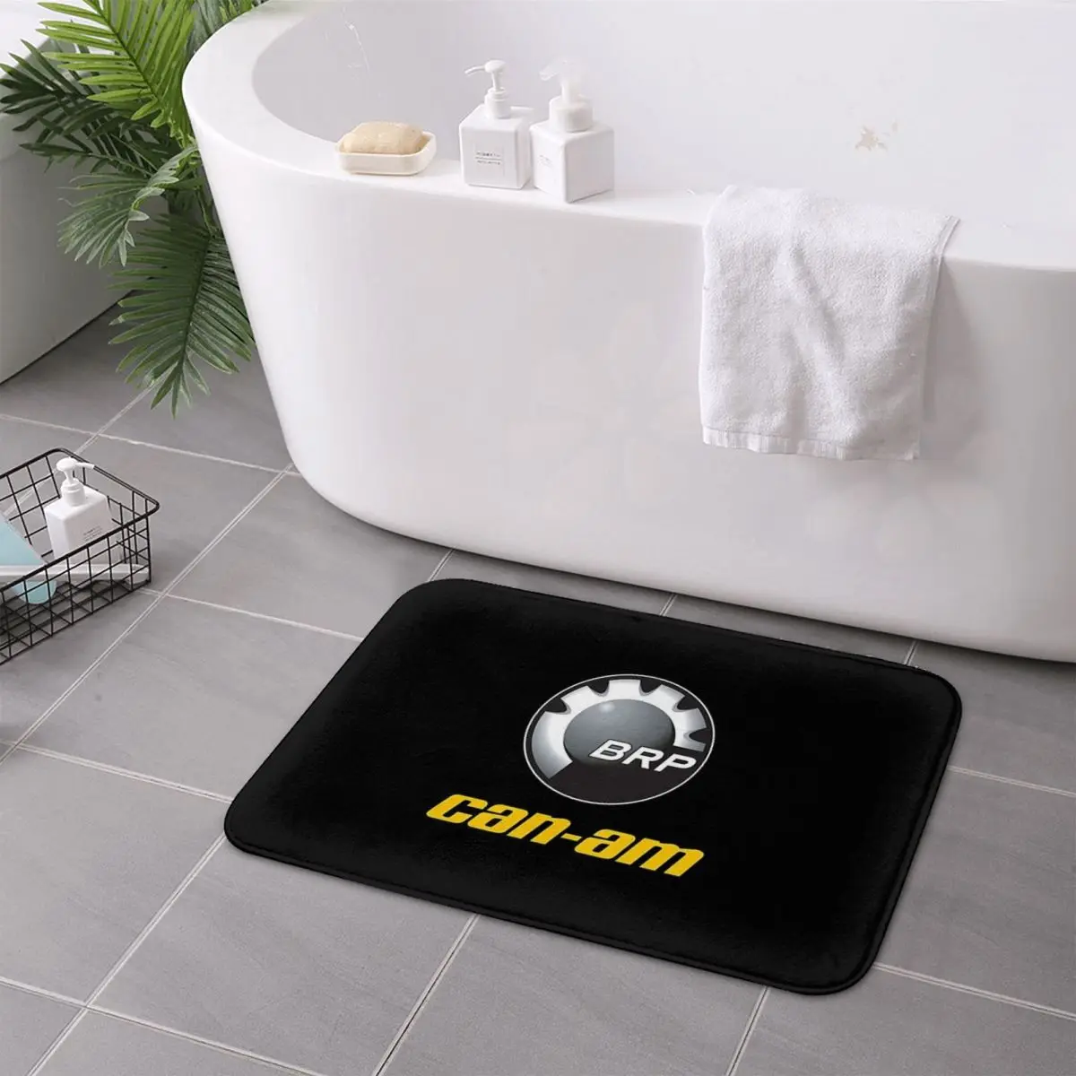 Can-Am BRP Motorcycle  Anti-slip Doormat Floor Mat Carpet Rug for Kitchen Entrance Home Bedroom Footpad Mats