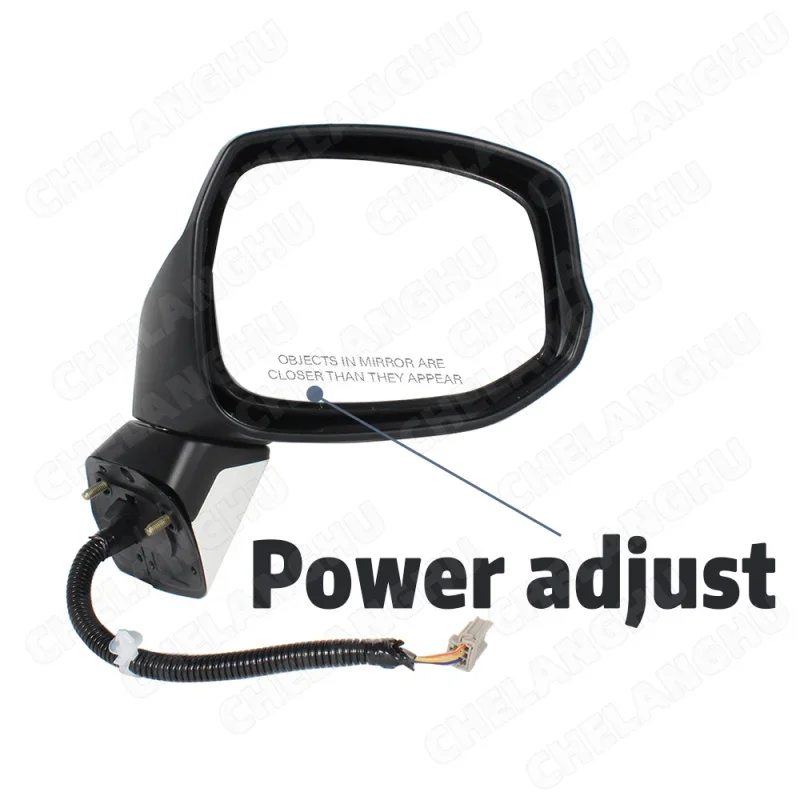 1 Pc For Honda Civic 2012 2013 US Version Car-styling Right Side 3-Pin Power Adjust Paintable Rearview Mirror assembly