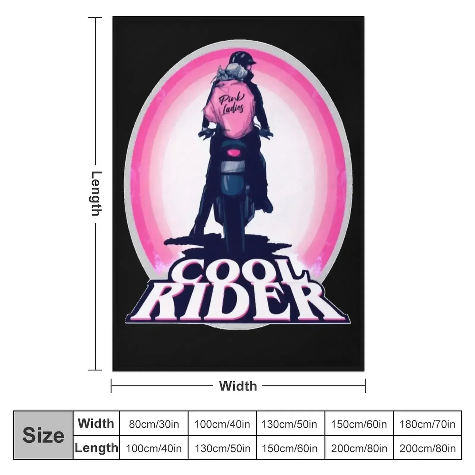 Grease 2 T-ShirtCool Rider Throw Blanket Decorative Beds wednesday christmas decoration Blankets