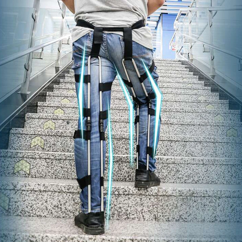 Wearable Invisible Seat Artifact Exoskeleton Chair Chairless, Human Wearable Chair Magic for Standing and Walking Support