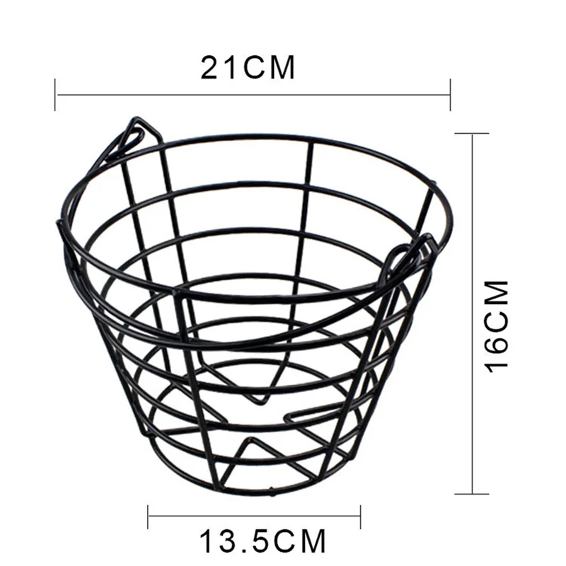 

ABVH-2X Корзина-контейнер для мячей для гольфа с ручкой Коробка для хранения вмещает до 50 мячей для гольфа
