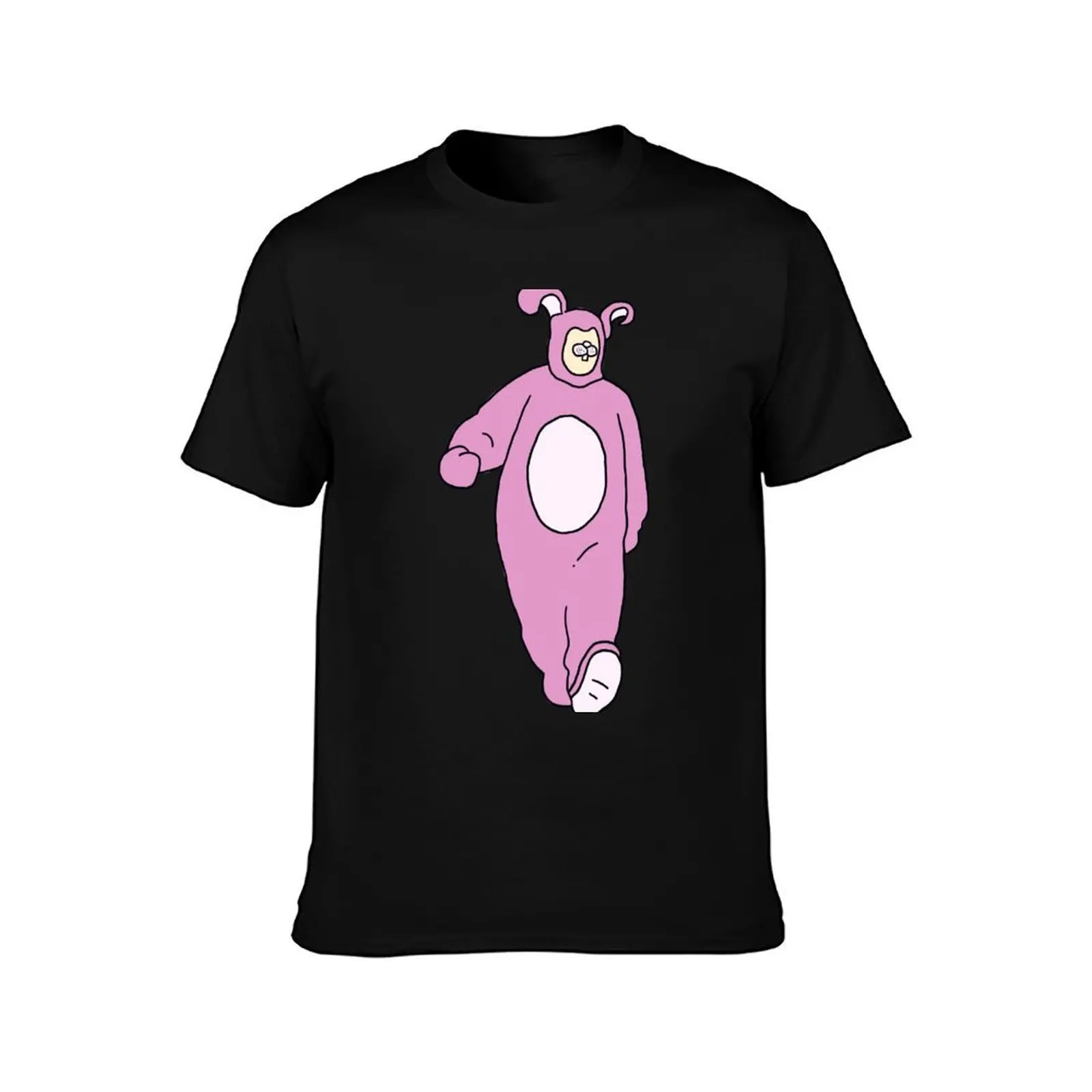 Chandler Bunny (Without Border) T-Shirt Summer Casual Cotton Tee Oversized Streetwear Tops Vintage Graphic Print 100% Cotton