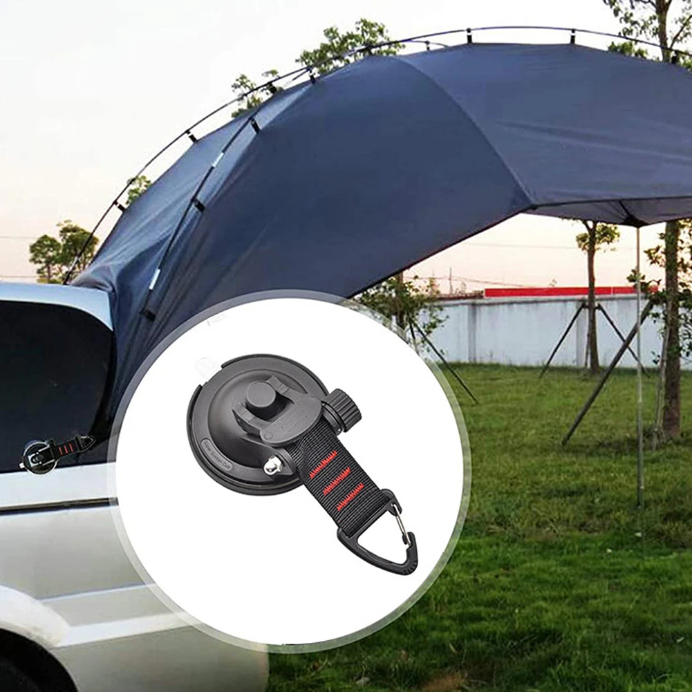 Suction Cup Camping Hook Multifunctional Suction Cup Tent Suction Cup Hook Super Strong Car Suction Cup Car Organizer Holder