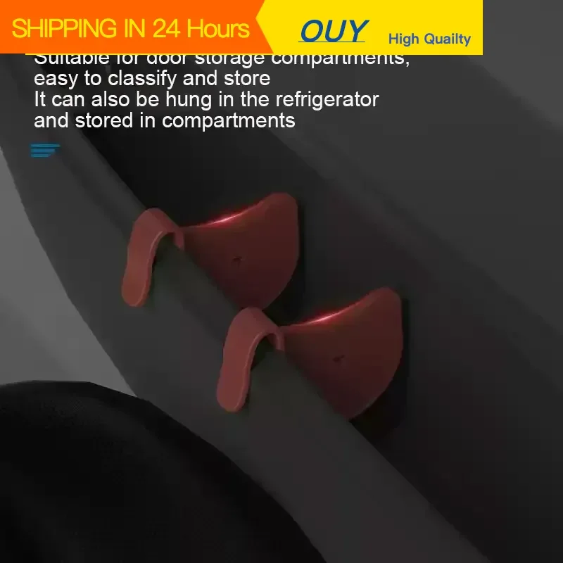 OUY 1PC Universal Silicone Car Door Storage Slot Groove Partition Panel For LIXIANG L6L7L8L9 ONOV L60 AITO M7 M9 AVATR 07 DEEPAL